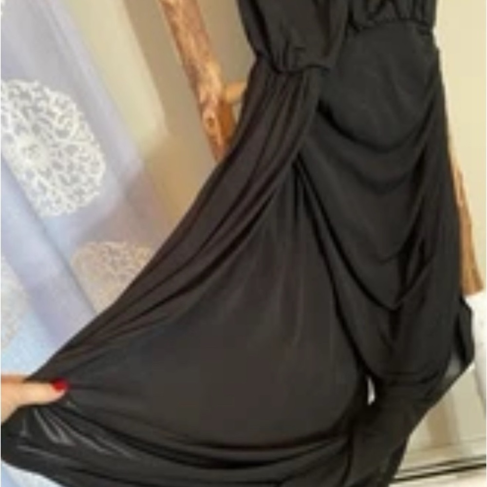Zara Collection-Elegant draped Halter Dress - Picture 5 of 6